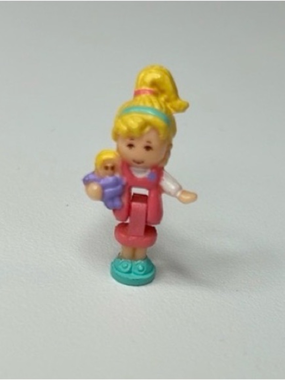 Vintage Polly Pocket Baby & Blanket Locket 1993 Polly Doll Replacement